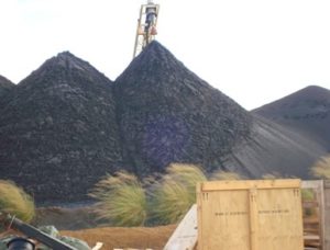 Mineral sands processing mainly for titanium and zirconium minerals with by-product monazite.