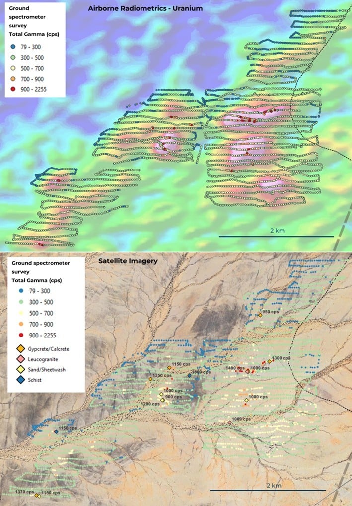 Field Program Results Confirming Large-Scale Uranium Target - ReeXploration